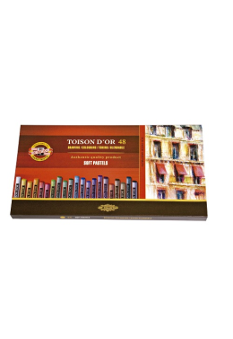 Estojo Giz Pastel Seco C/48 8516 Koh-i-noor
